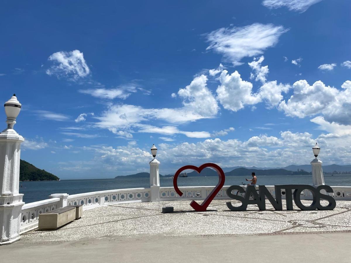 Praia Gonzaga, Santos المظهر الخارجي الصورة